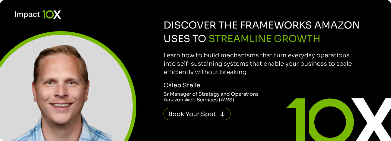 Discover the Frameworks That Amazon Uses to Streamline Growth