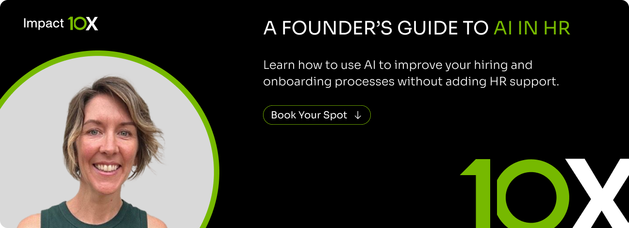 A Founder's Guide to AI in HR - Banner